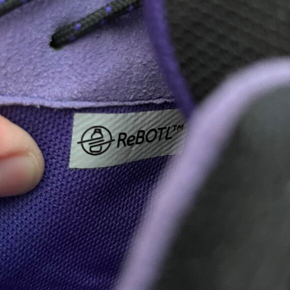 Timberland Euro Swift Low Top Hiking Boot Hiker Trail Shoes Black Purple 9.5 - Picture 13 of 13